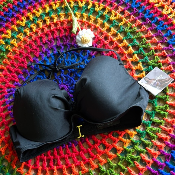 Smart and Sexy Other - Smart and sexy 36D black push up bikini top